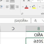 Función AÑO en Excel: Cómo utilizarla correctamente